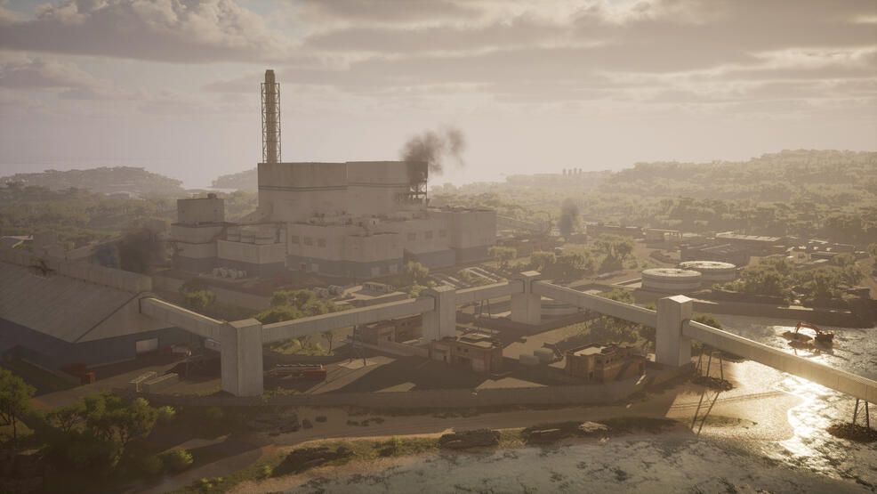 Sanxian Powerplant Aerial 04